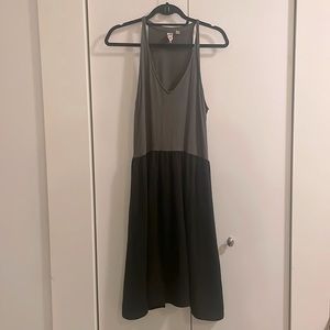 Anthropologie Dolan left coast color block Jersey/silky dress
